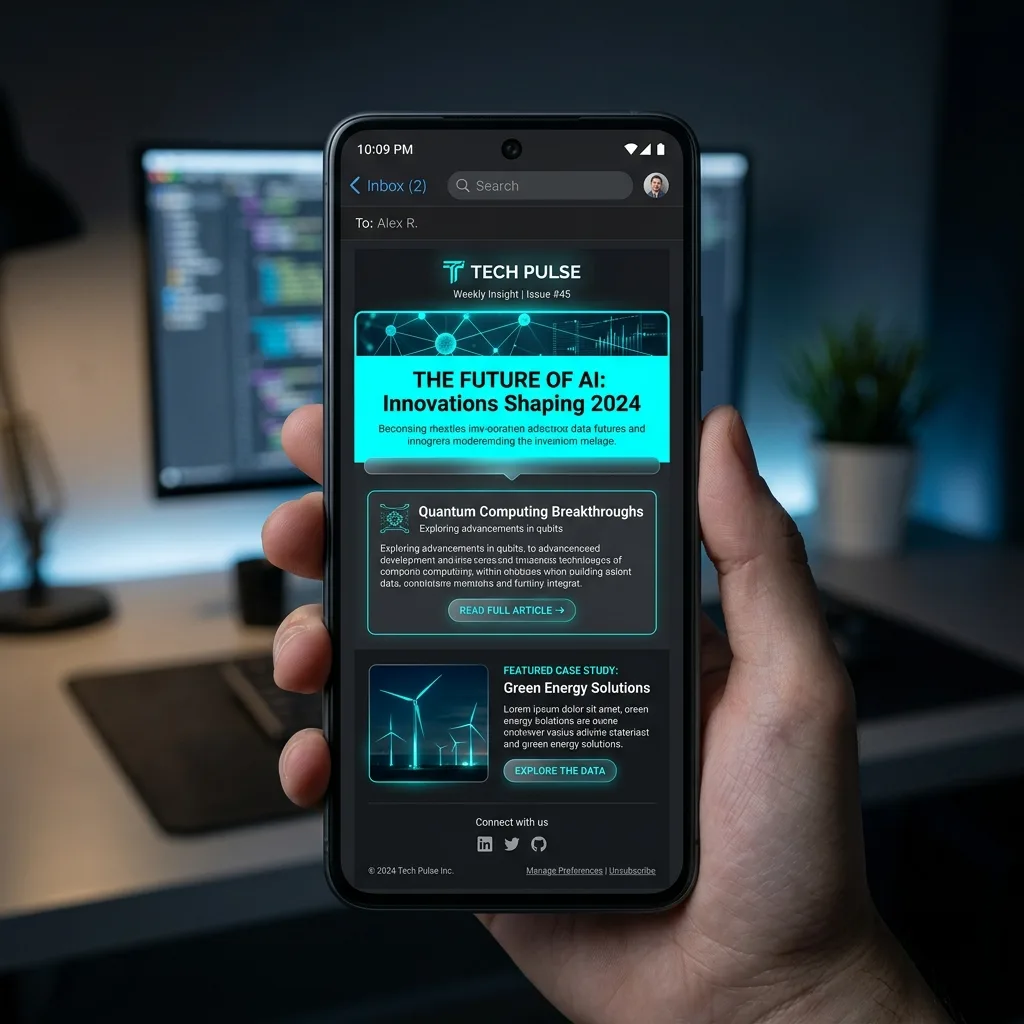 Email Newsletter Design & Strategy