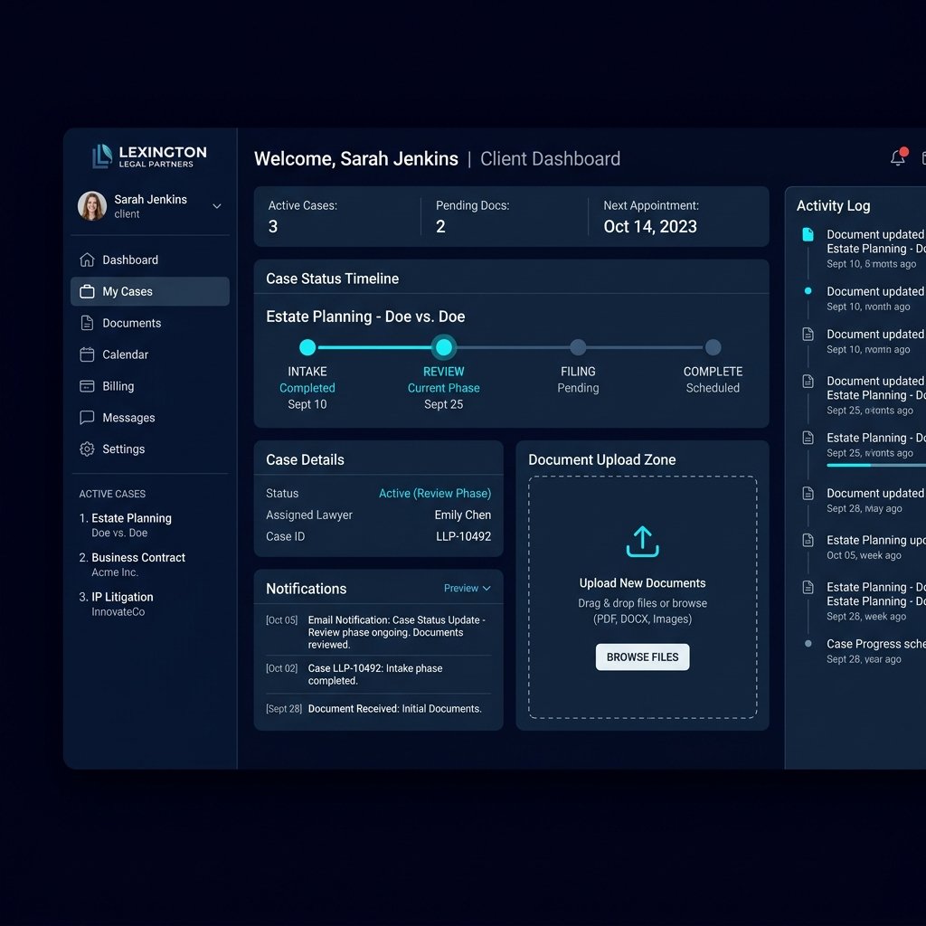 Law Firm Client Intake Portal
