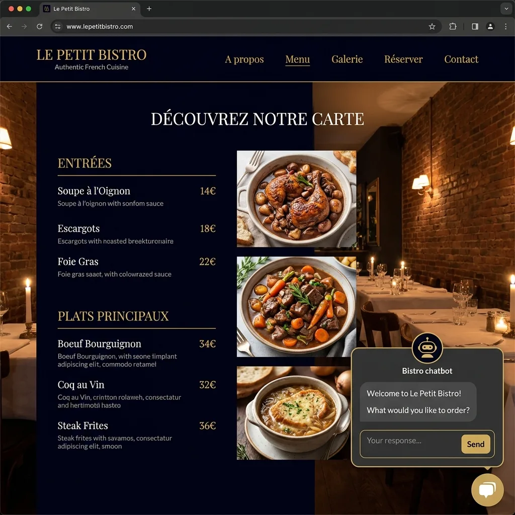 Maison Lune: AI Restaurant System