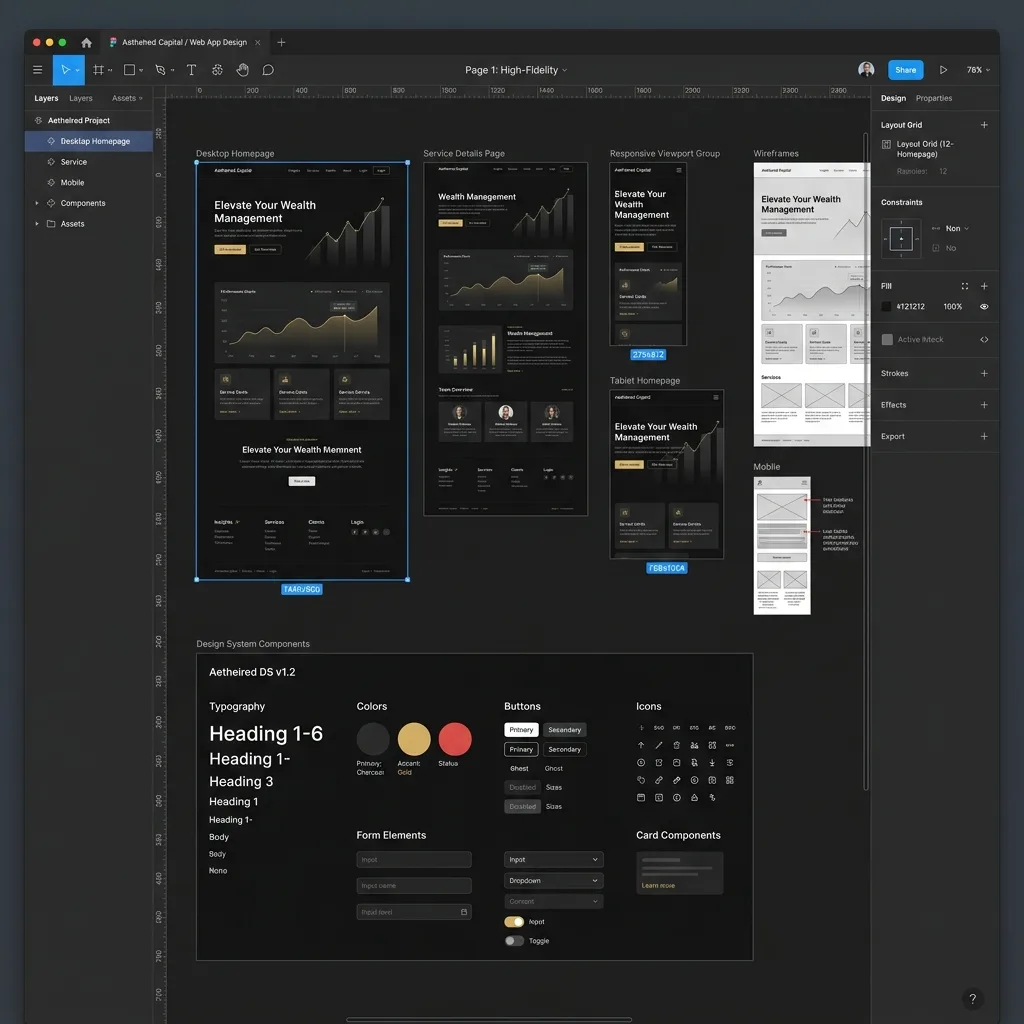 Website Design Mockups